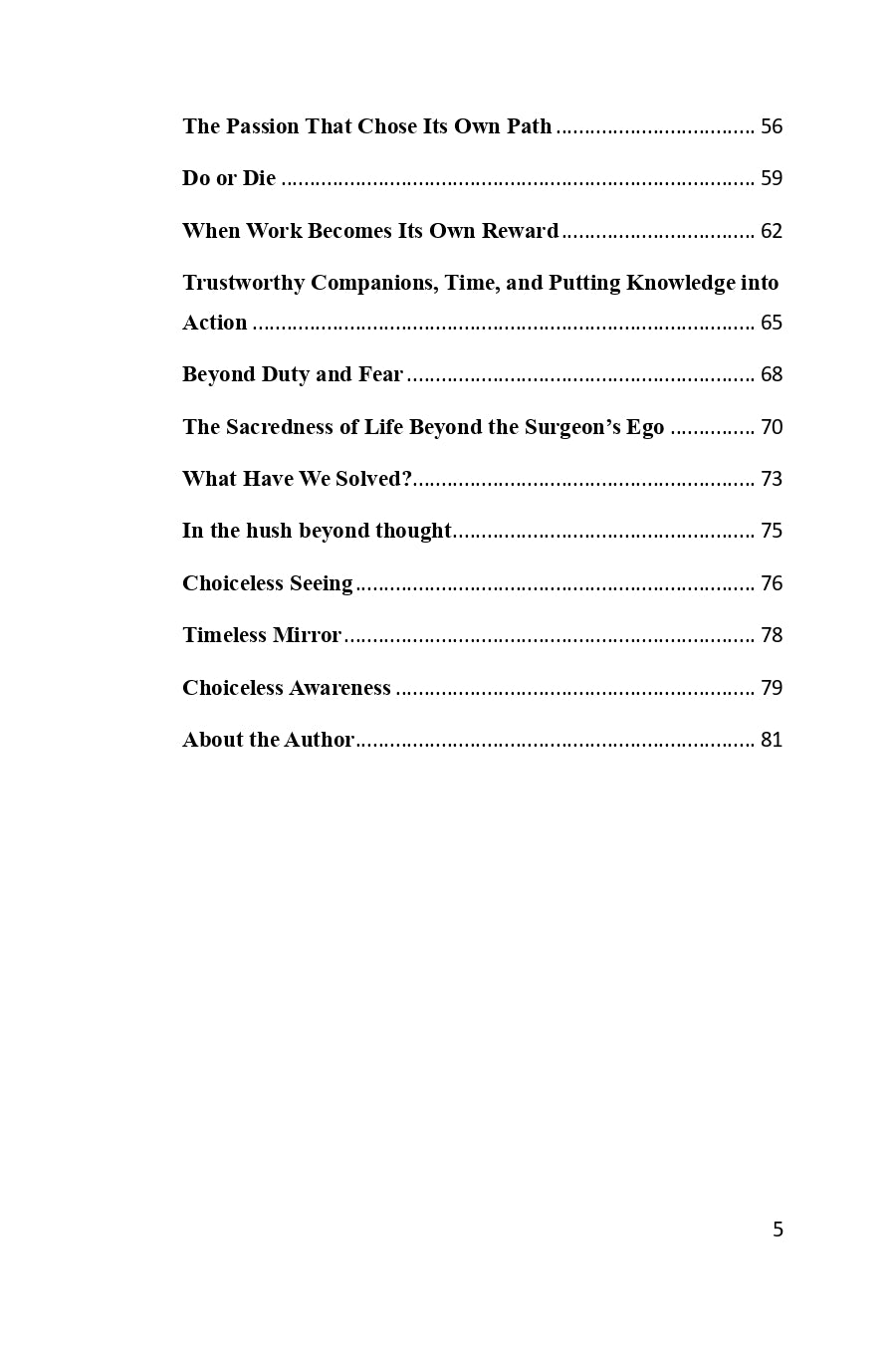 Operating Under Fire By Dr. Venkata Rao Potluru