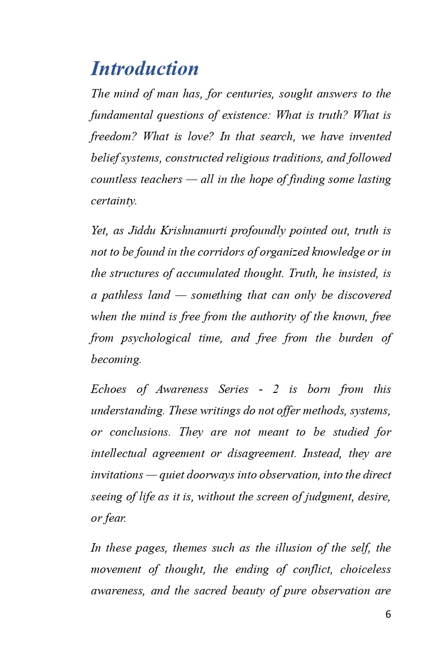 Echoes Of Awareness. Series 2 by Dr. Venkata Rao Potluru