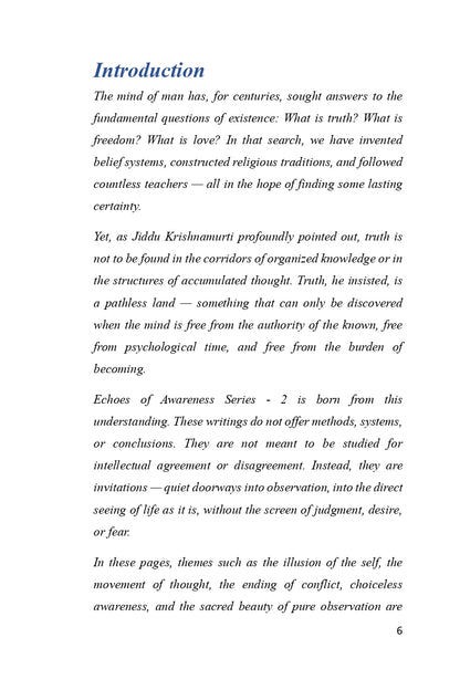Echoes Of Awareness. Series 2 by Dr. Venkata Rao Potluru