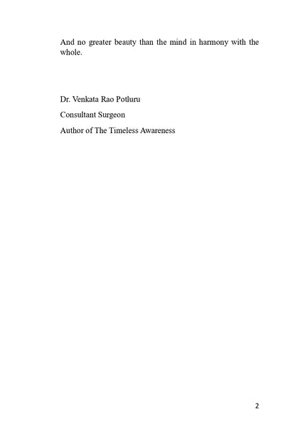 Echoes Of Awareness - Series 1 by Dr. Venkata Rao Potluru
