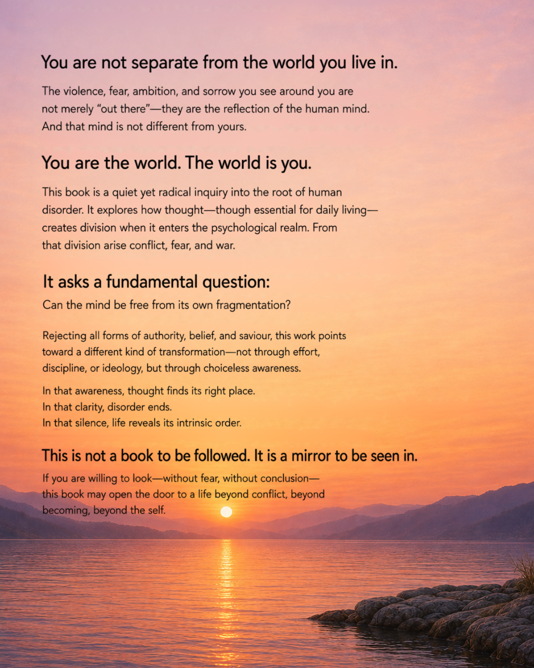 Notes From Silence by Dr. Venkata Rao Potluru