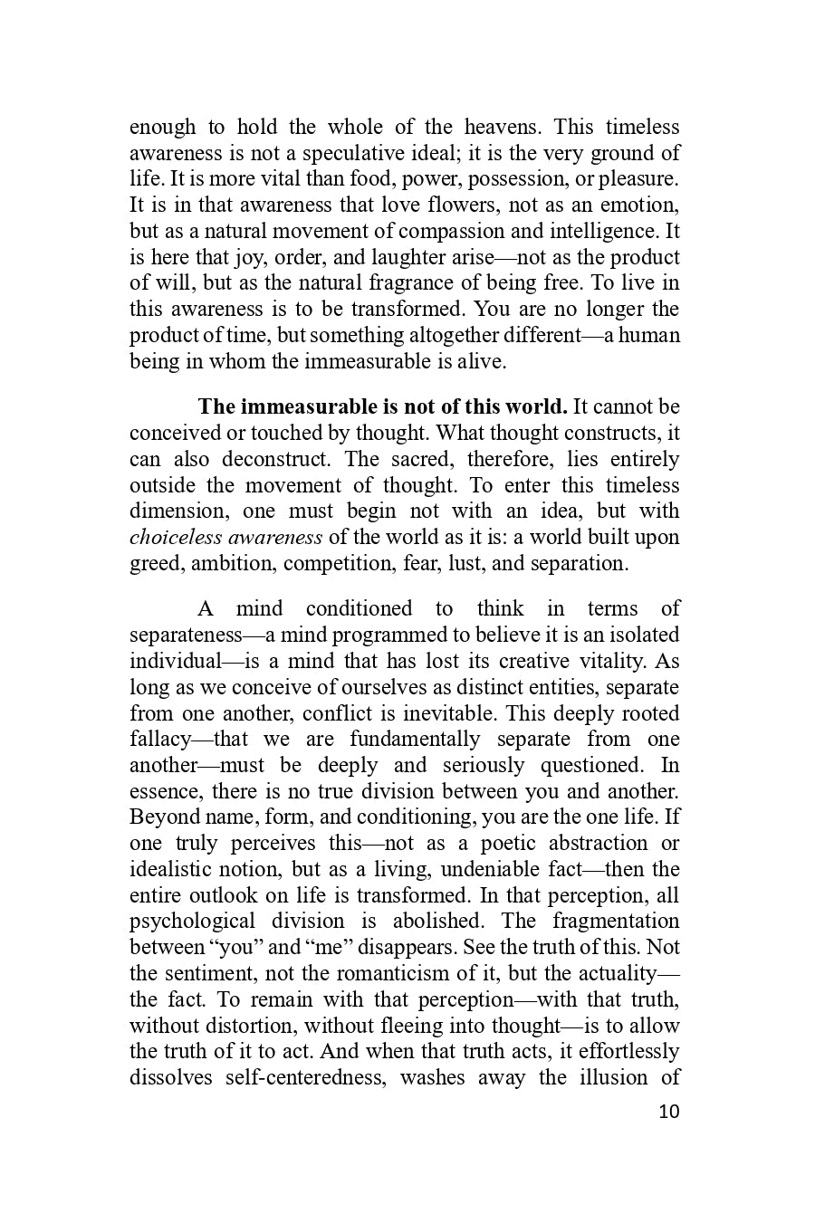 The Timeless Awareness by Dr. Venkata Rao Potluru